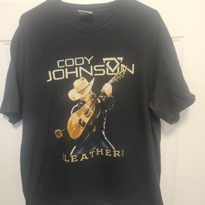 Cody Johnson"The Leather Tour" Concert Tshirt